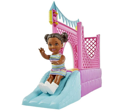 Barbie Skipper z laleczką+zamek HHB67 /3