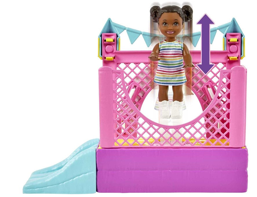 Barbie Skipper z laleczką+zamek HHB67 /3
