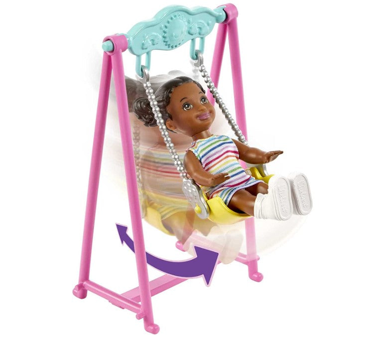 Barbie Skipper z laleczką+zamek HHB67 /3