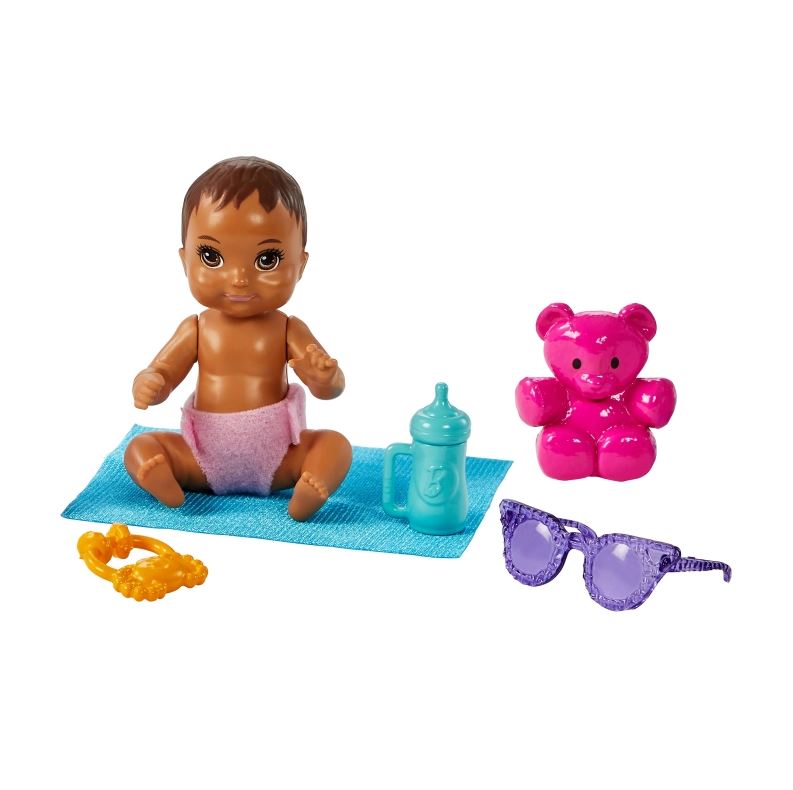 Barbie Skipper lalka+bobasek+spacerówka HHB68 /3