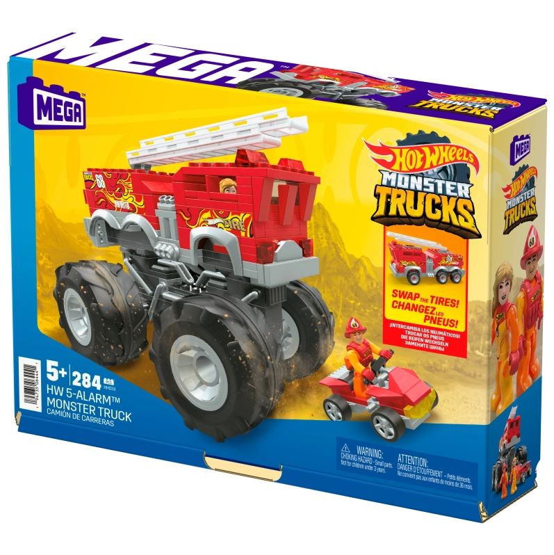 HW Monster Truck Strażacki wóz alarm HHD19 /4