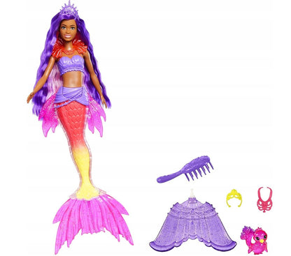 Barbie lalka syrenka Brooklyn HHG53 /4