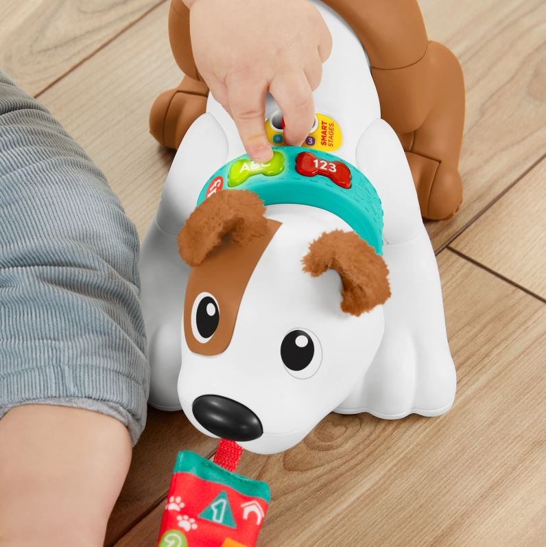 Fisher price edukacyjny piesek raczkuj za mną