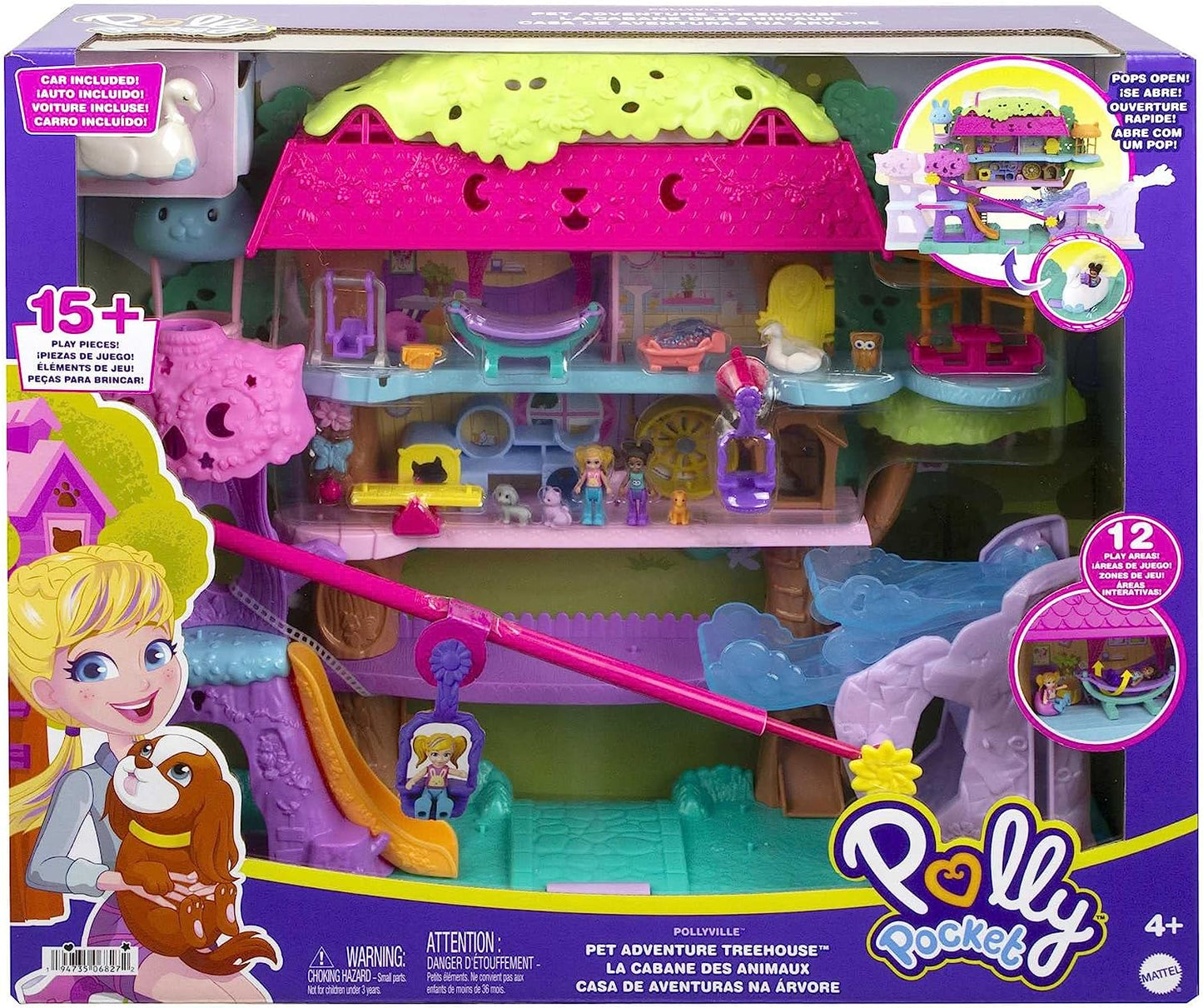 Polly Pocket Domek na drzewie HHJ06 /2