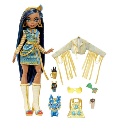 MONSTER HIGH Cleo de Nile lalka+akc HHK54 /4