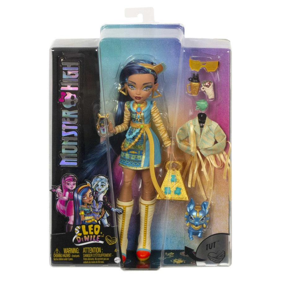 MONSTER HIGH Cleo de Nile lalka+akc HHK54 /4
