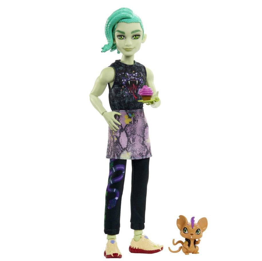 MONSTER HIGH Deuce lalka + akcesoria HHK56 /4