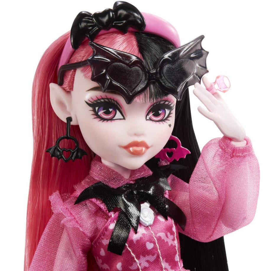 MONSTER HIGH Draculaura lalka+akces HHK51 /4