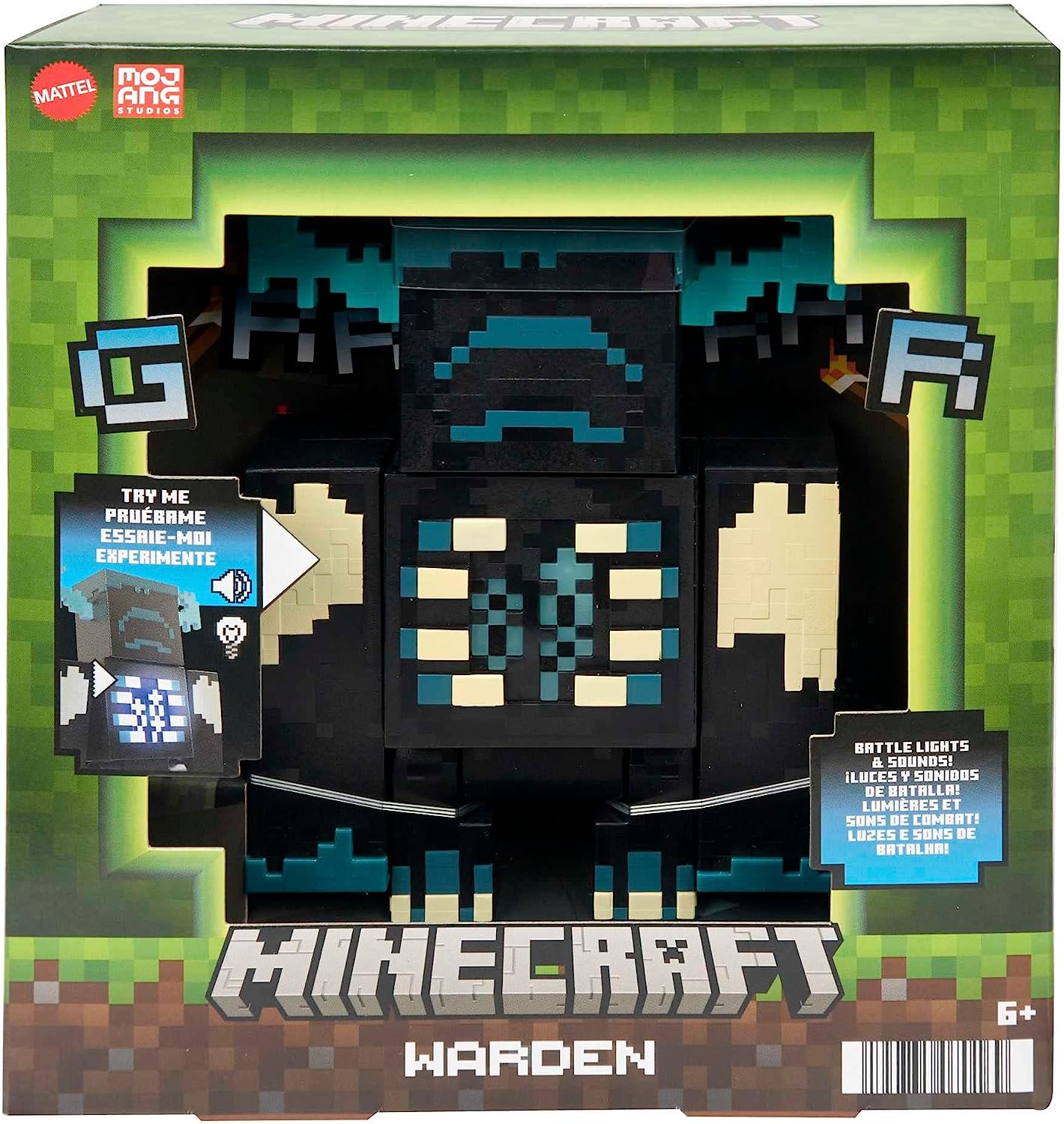 MINECRAFT figurka Warden nadzorca HHK89 /6