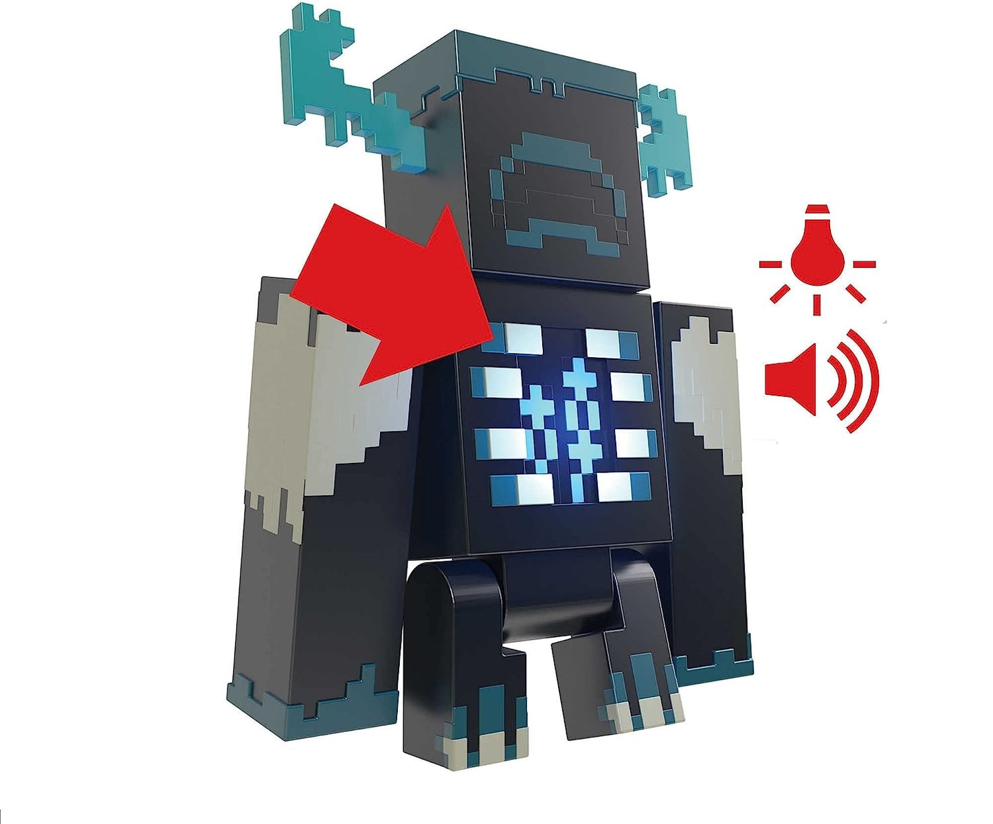 MINECRAFT figurka Warden nadzorca HHK89 /6