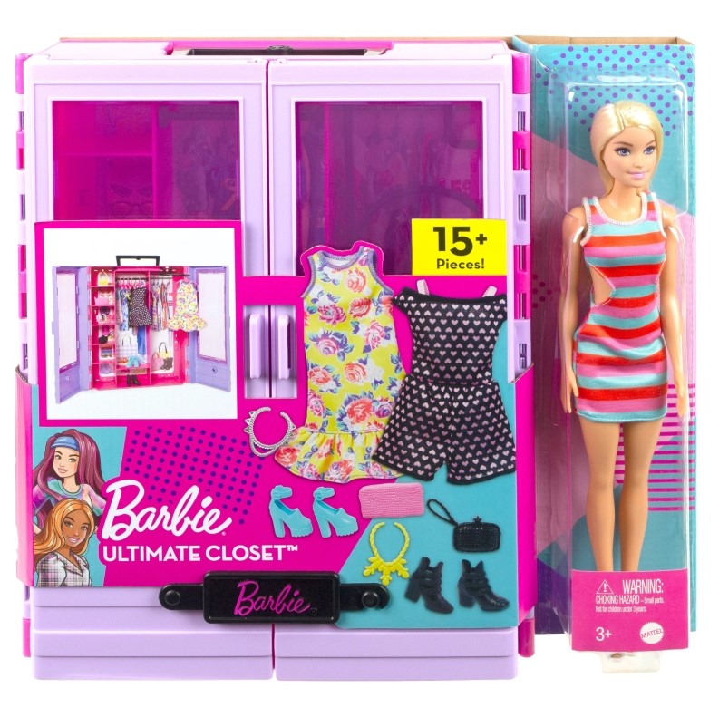 Barbie szafa Barbie+lalka+akces HJL66 /2