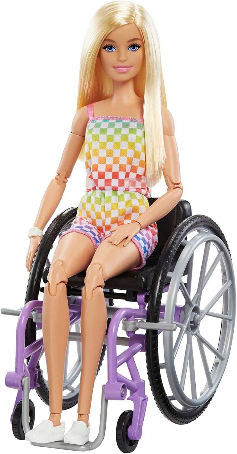 Barbie lalka na wózku inwalidzkim