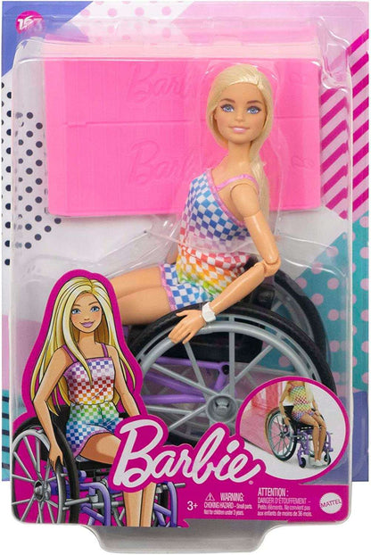 Barbie lalka na wózku inwalidzkim