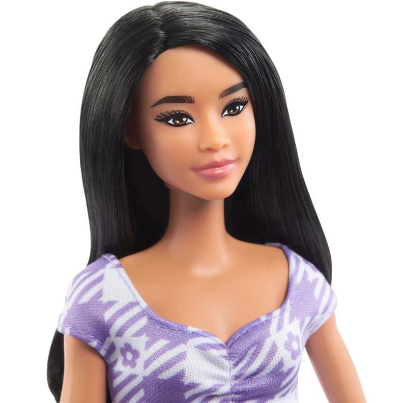 Barbie lalka Fashionistas fioletowa HJR98 /6