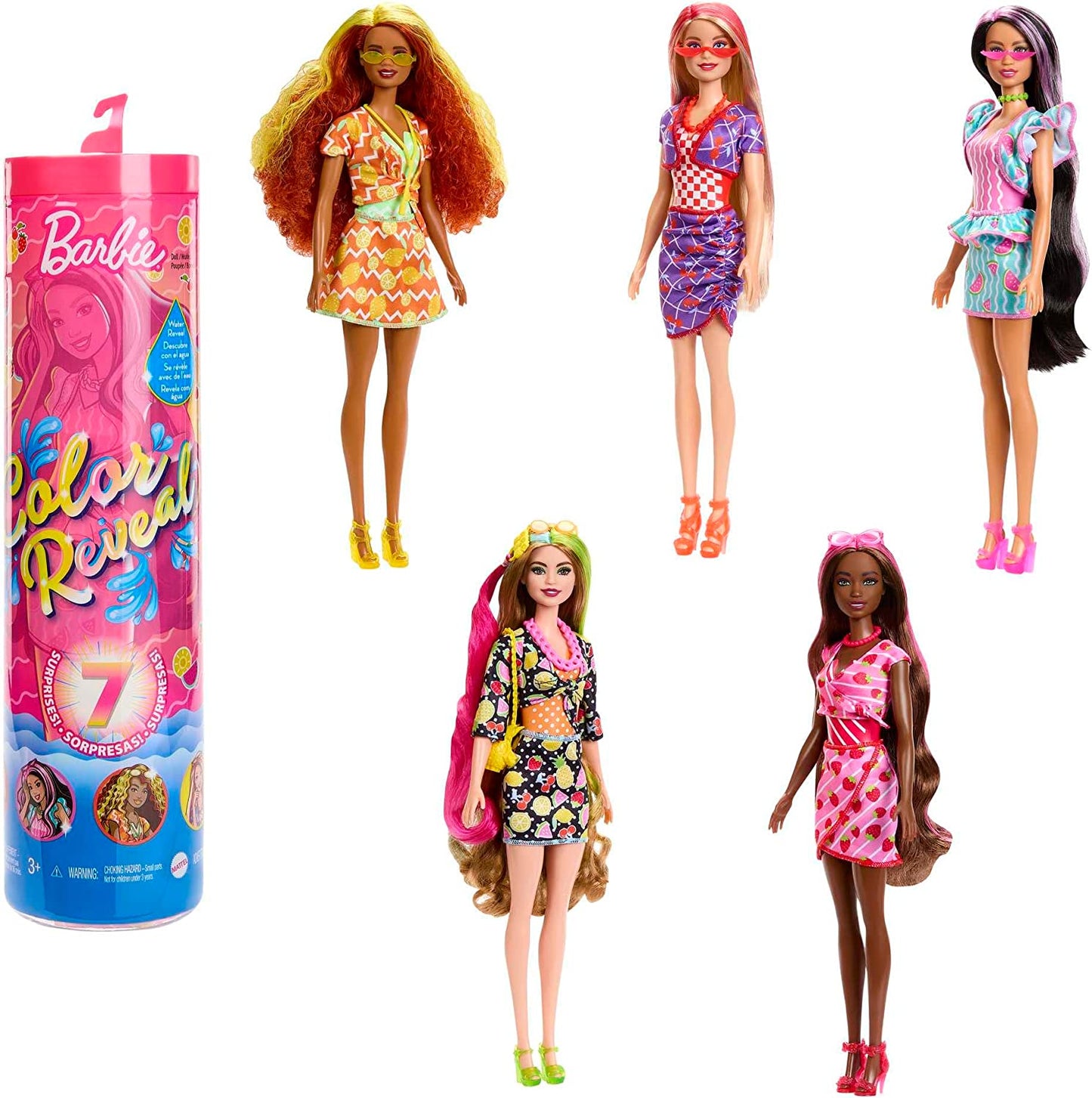 Barbie CR lalka niespodzianki tuba HJX49 /6