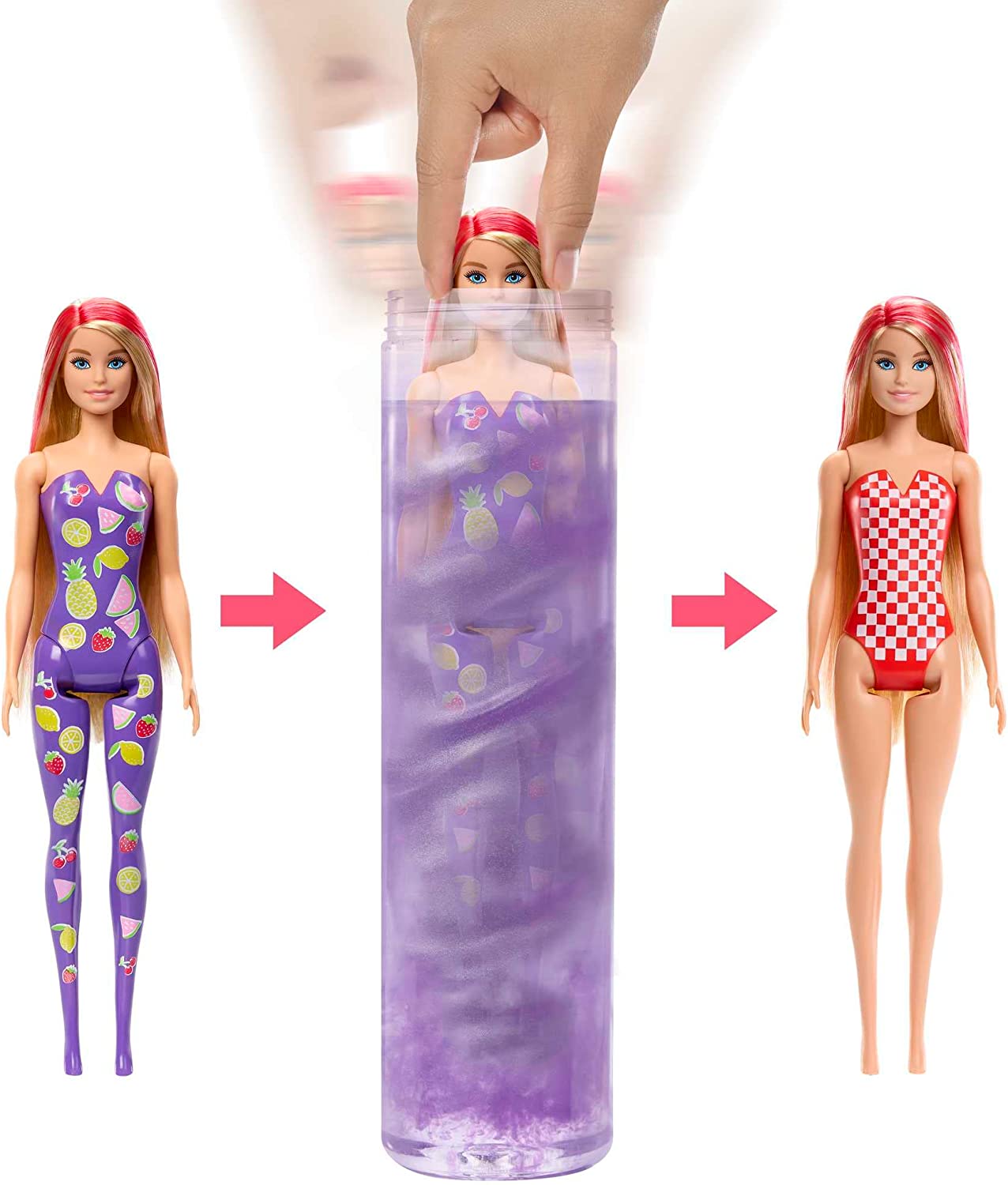 Barbie CR lalka niespodzianki tuba HJX49 /6