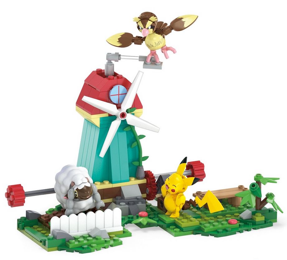 MEGA CONSTRUX Pokemon Wiejski wiatrak HKT21 /6