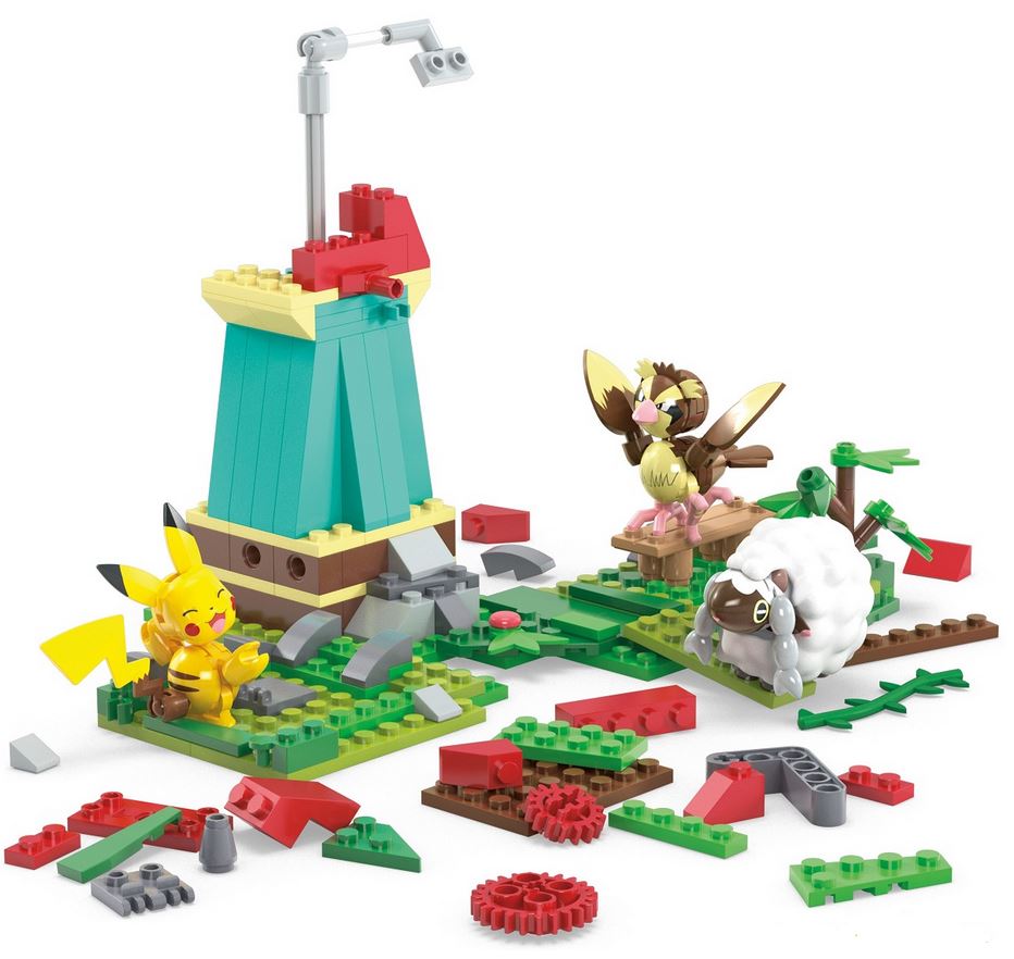 MEGA CONSTRUX Pokemon Wiejski wiatrak HKT21 /6