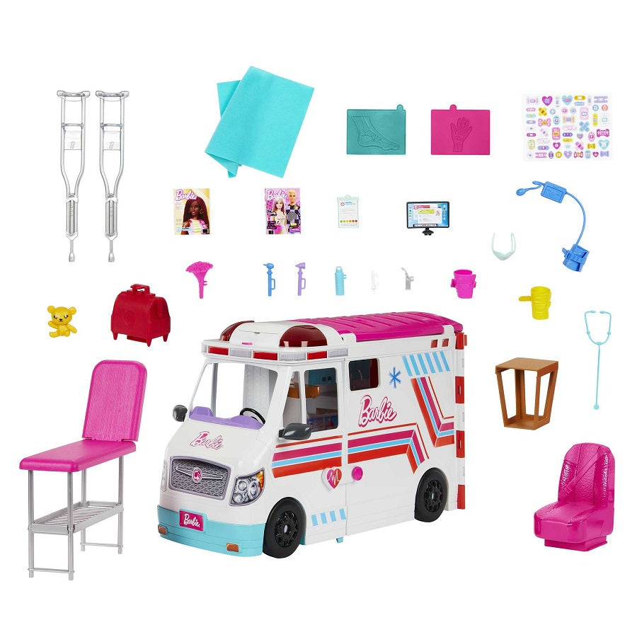 Barbie karetka mobilna klinika św/dźw HKT79 /1