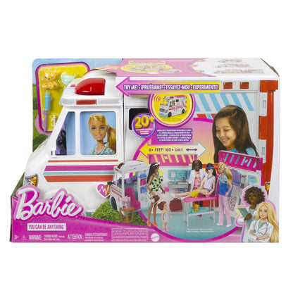 Barbie karetka mobilna klinika św/dźw HKT79 /1