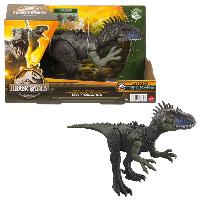 Jurassic World Dryptozaur groźny ryk HLP15