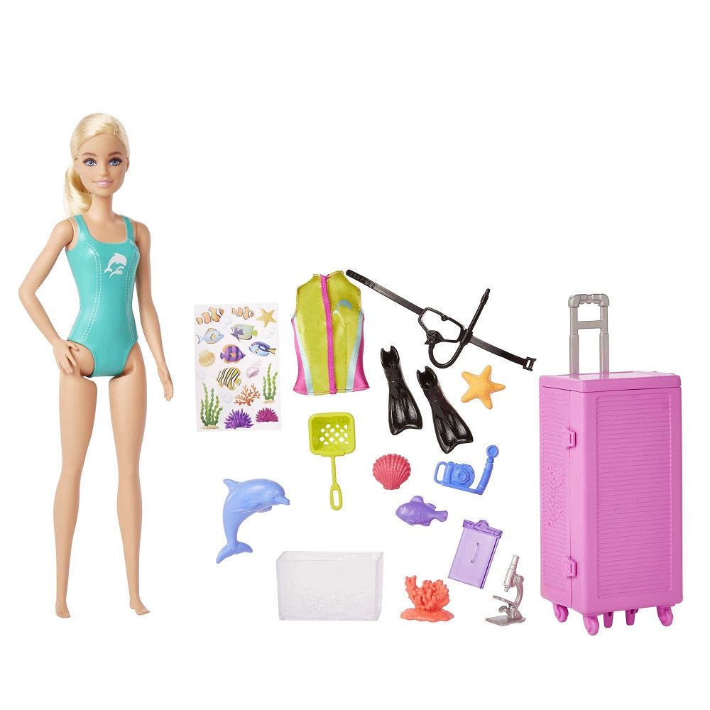 Barbie lalka Kariera biolożka morska HMH26 /4