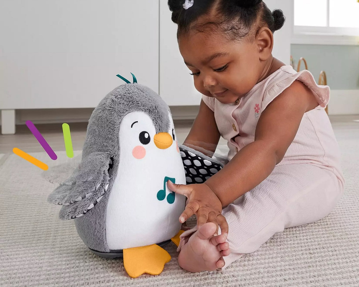 Fisher-price muzyczny pingwinek kiwaczek