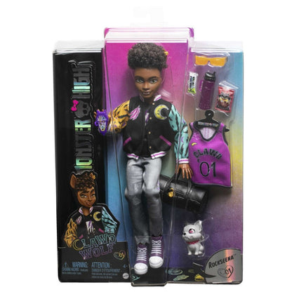 MONSTER HIGH Clawd Wolf lalka HNF65 /4