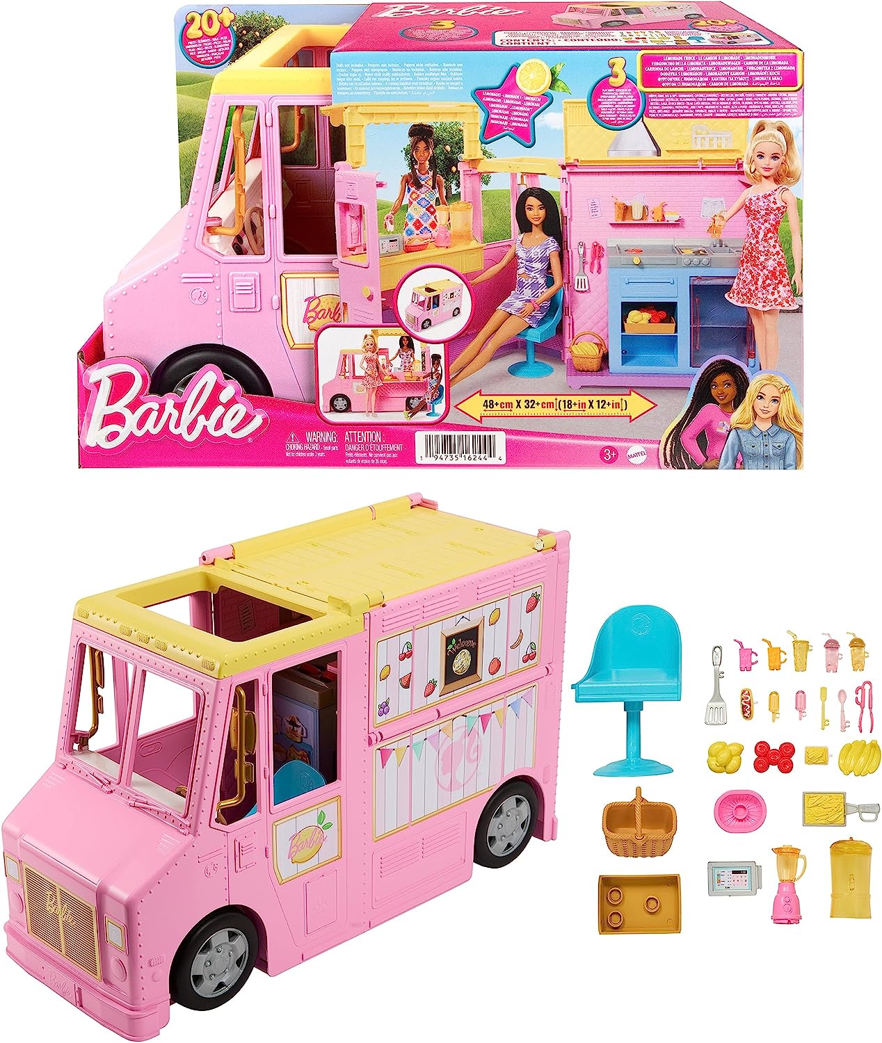 Barbie Lemoniadowy truck HPL71 /1