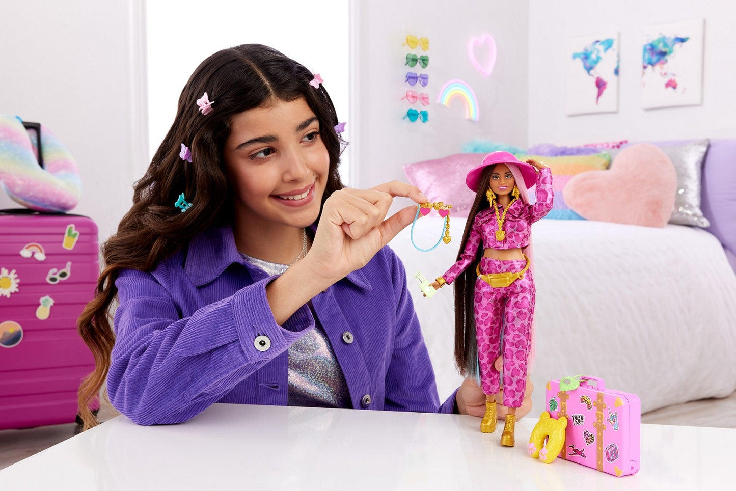 Barbie Extra Fly zestaw lalka HPT48 /4