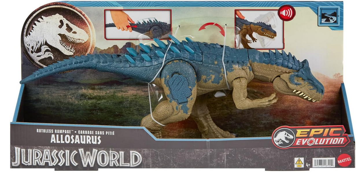Jurassic world allosaurus
