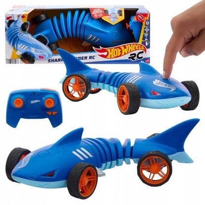 Hot Wheels auto RC Shark Speeder/dźwięk HXJ83