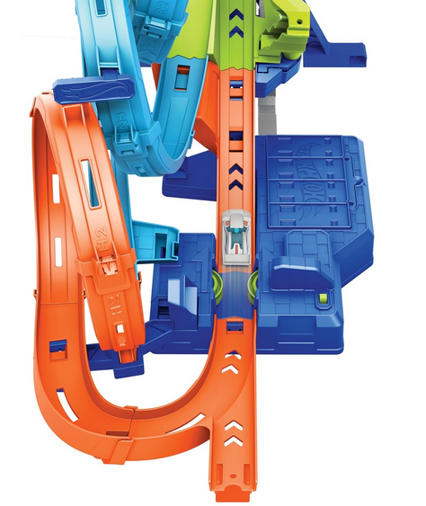 Hot wheels action poczwórna pętla kraks