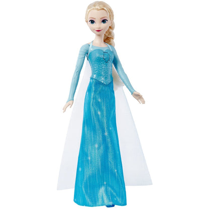 Disney frozen śpiewająca elsa w lodowej sukni