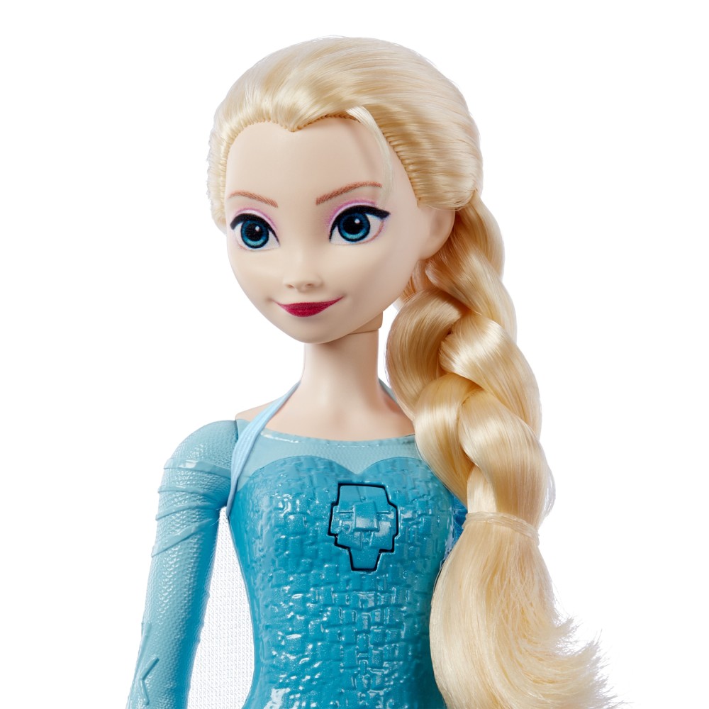 Disney frozen śpiewająca elsa w lodowej sukni