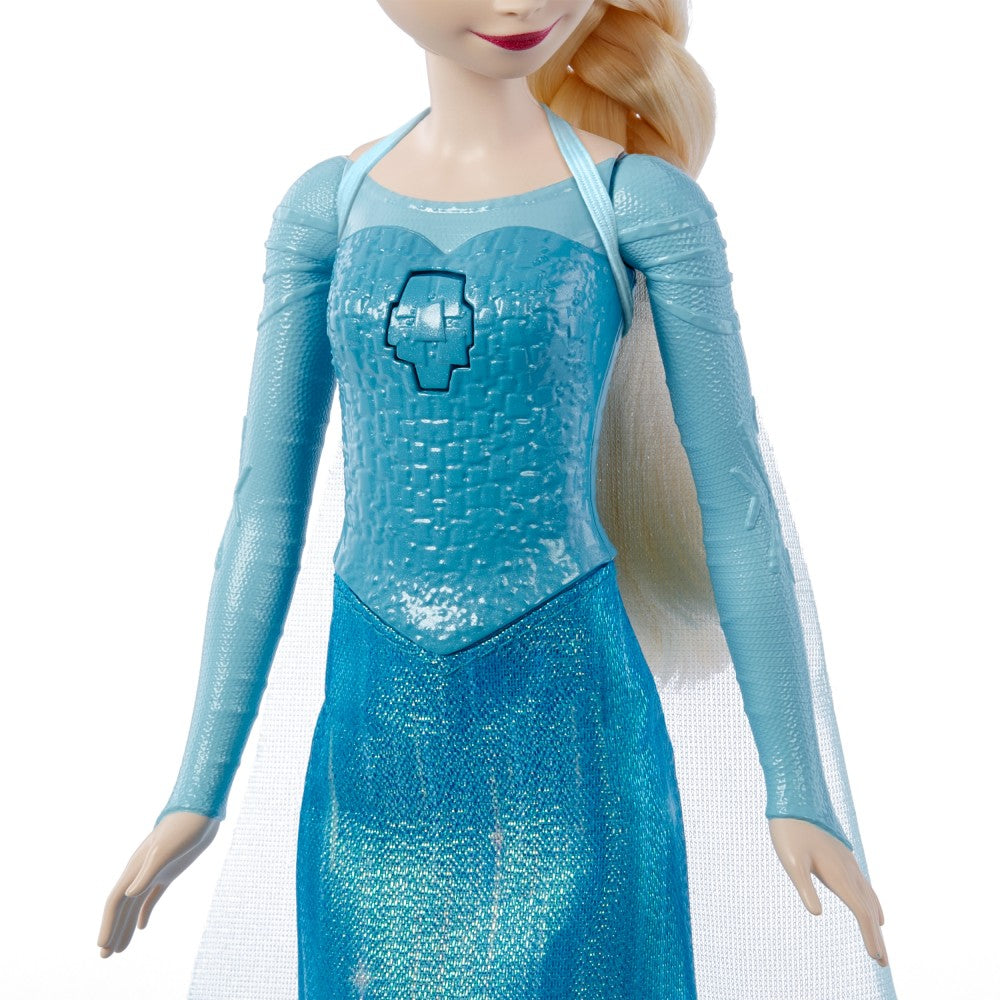 Disney frozen śpiewająca elsa w lodowej sukni