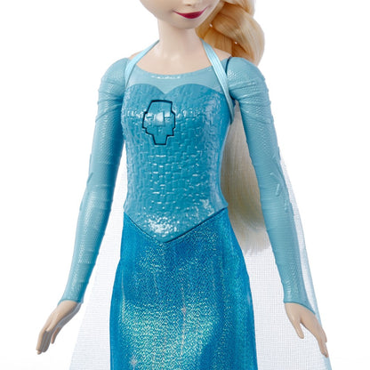 Disney frozen śpiewająca elsa w lodowej sukni