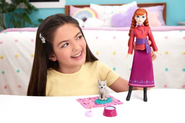Disney Frozen Księżniczka Anna i wilczek