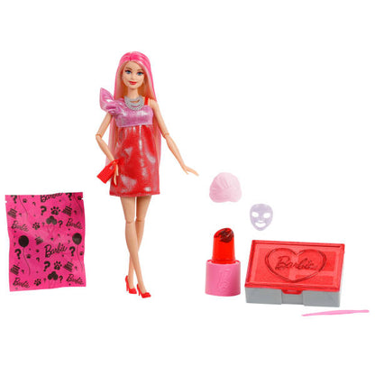Barbie Glam Party - Stylowe przygotowania, zestaw czerwony