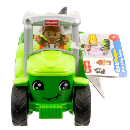 Fisher-price little people traktor muzyczny z figurką