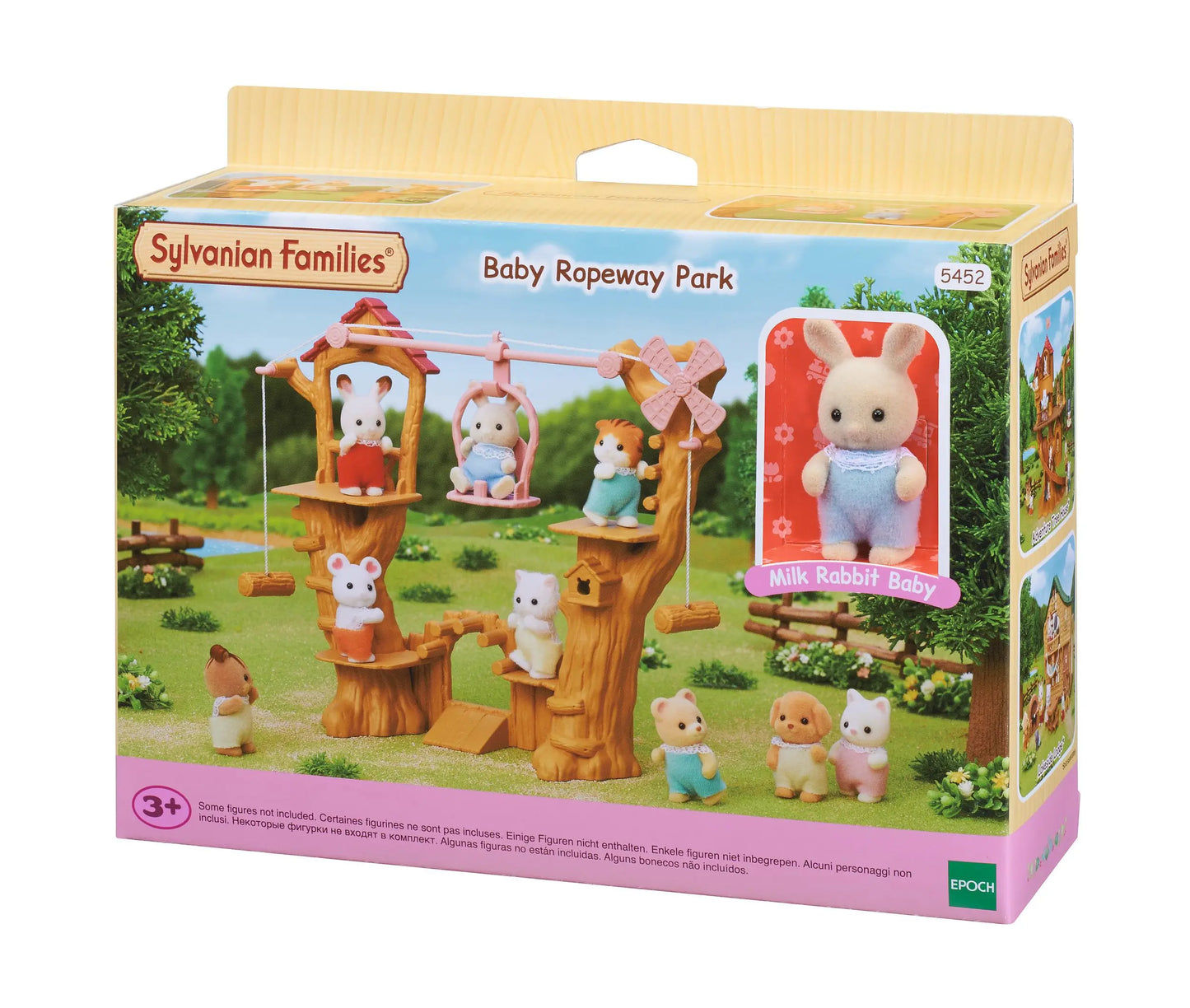 Sylvanian kolejka linowa dla maluchów
