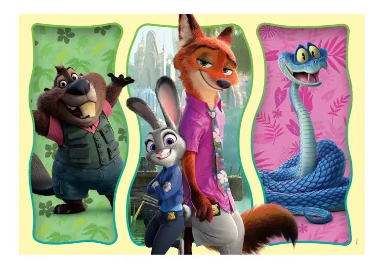 Puzzle 104 Super Zootopia 2
