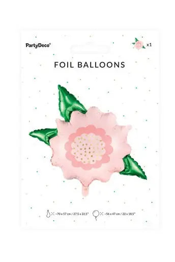 Balon foliowy Kwiat 70x62cm