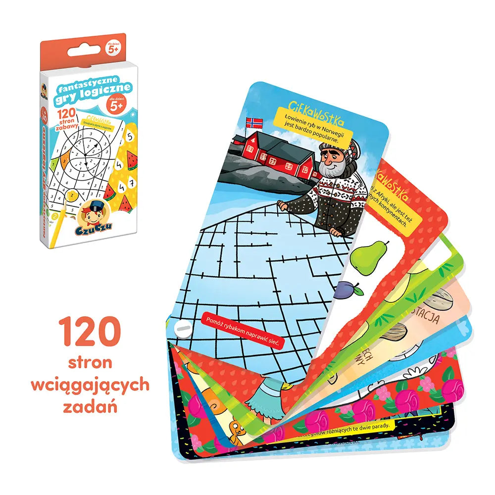 CzuCzu Fantastyczne gry logiczne 5+ 39539