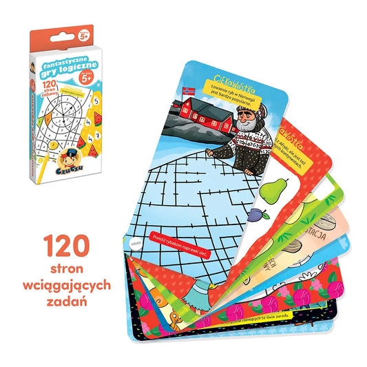 CzuCzu Fantastyczne gry logiczne 5+ 39539