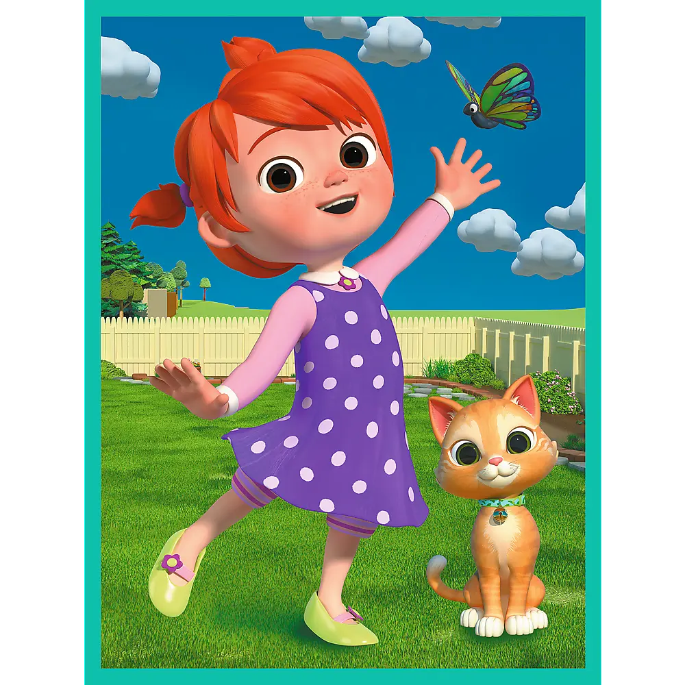 Puzzle Baby Maxi 2x10 elementów Cocomelon Przyjaciele