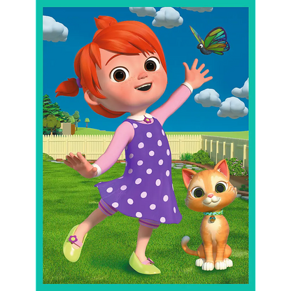 Puzzle Baby Maxi 2x10 elementów Cocomelon Przyjaciele