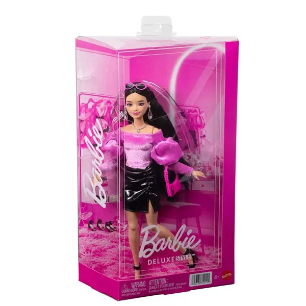 Barbie Deluxe Style w czarnej mini