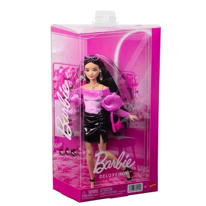 Barbie Deluxe Style w czarnej mini