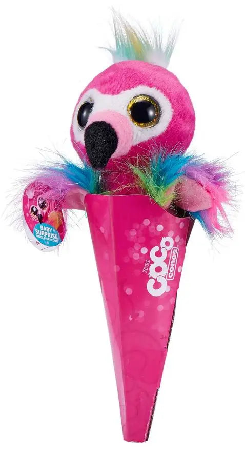 Coco surprise papuga pluszak w rożku